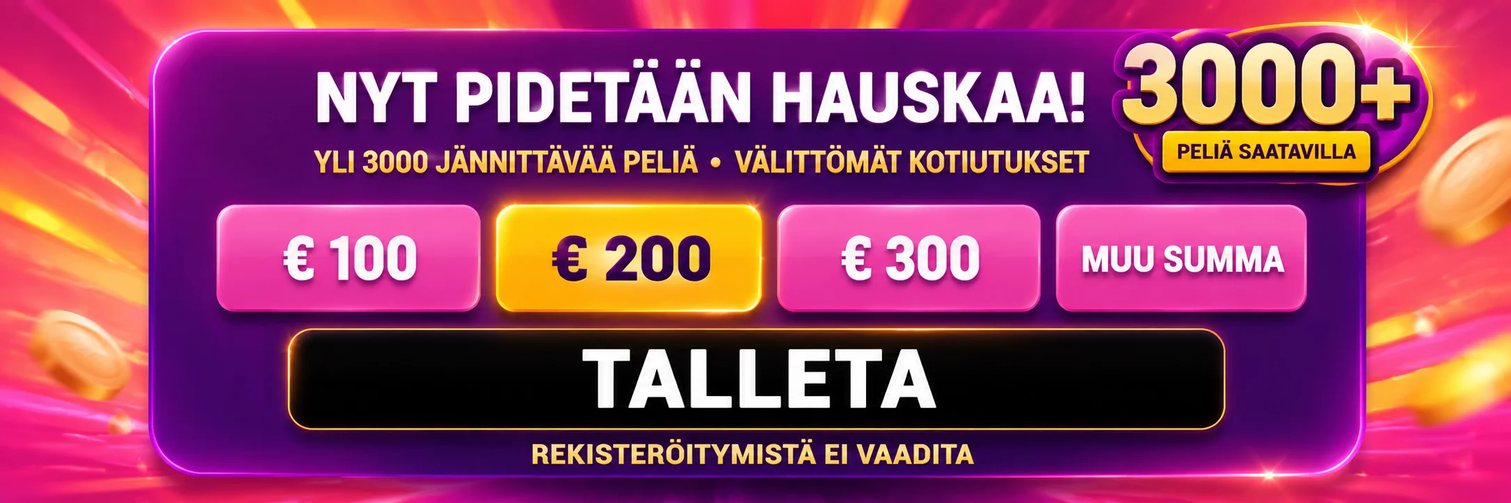 Lysti Casino — home hero